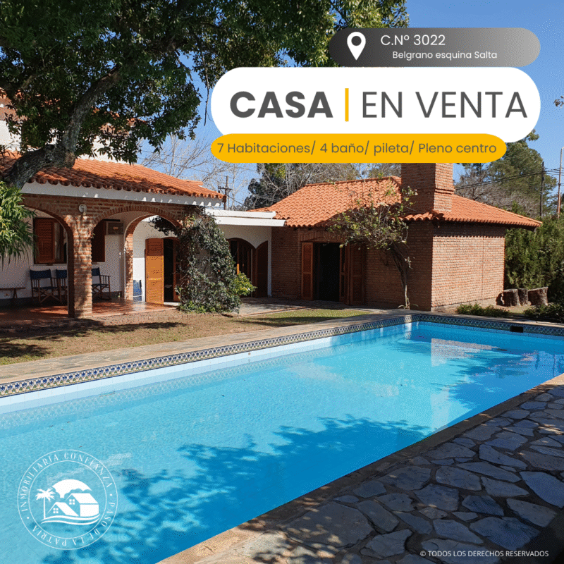 C.N° 3022 Casona Céntrica, ideal Hotel Boutique