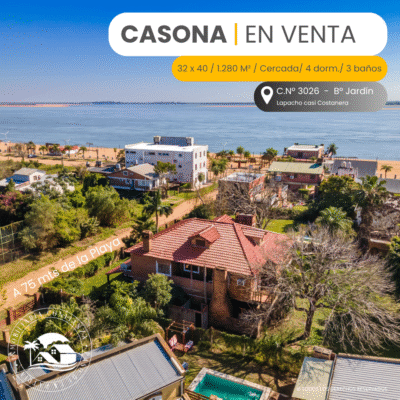 C.Nº 3026: Casona a mts de la Costanera