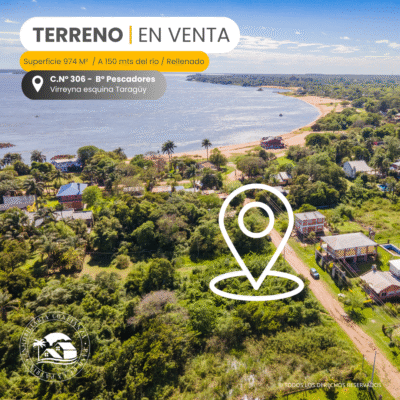 C.N° 306: Hermoso terreno a 150 mts del río