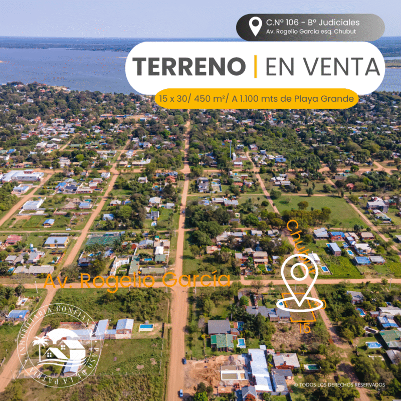 C:N° 106: Terreno en esquina