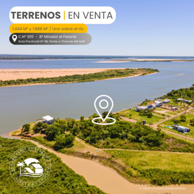 C.Nº 305: Terreno sobre el río