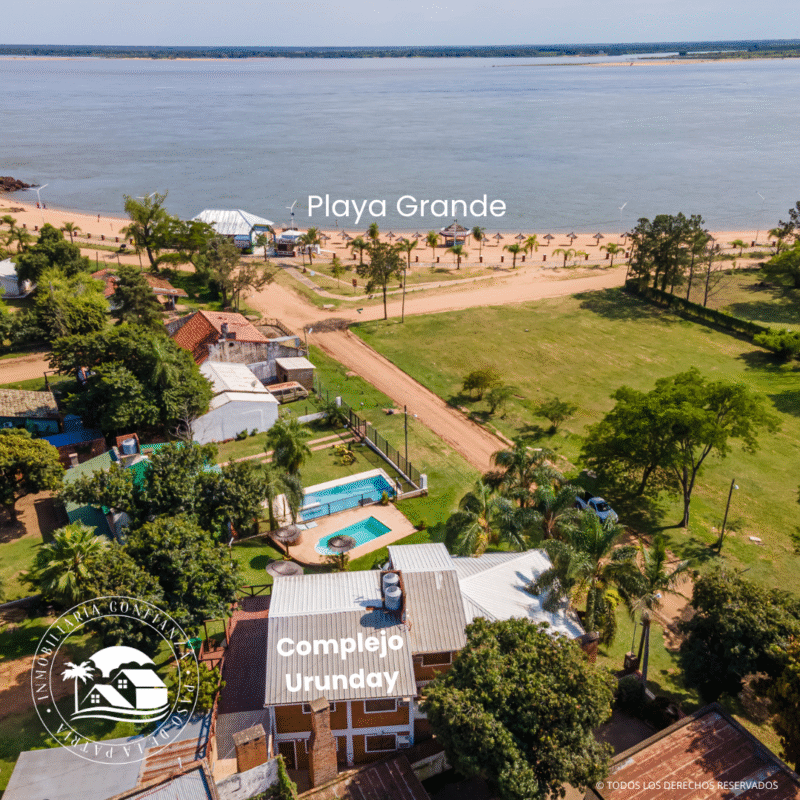 C:N° 18, 19, 20 y 21: Complejo Urunday, a 80 mts de la Playa