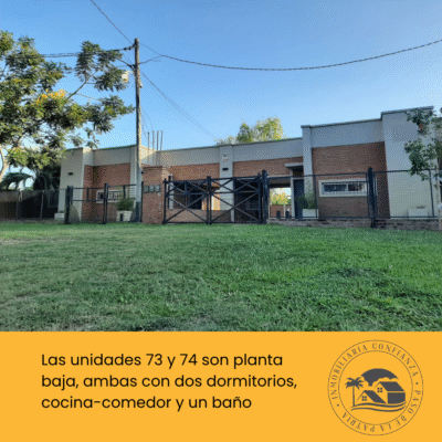 C.N° 73, 74 y 75: Complejo "EY", 3 unidades para 6 personas, con piscina compartida