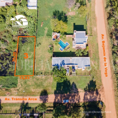 C.N° 105: Terreno en B° Rincón Norte, a 500 mts de la Playa