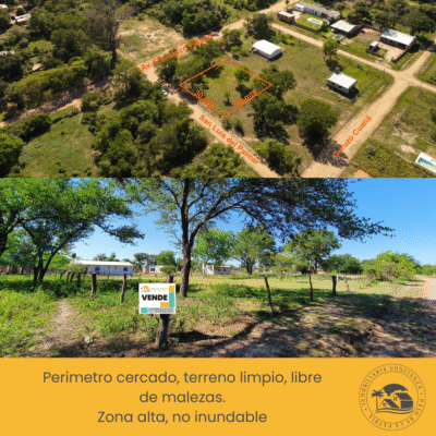 C.N° 107: Hermoso terreno de 900 m²