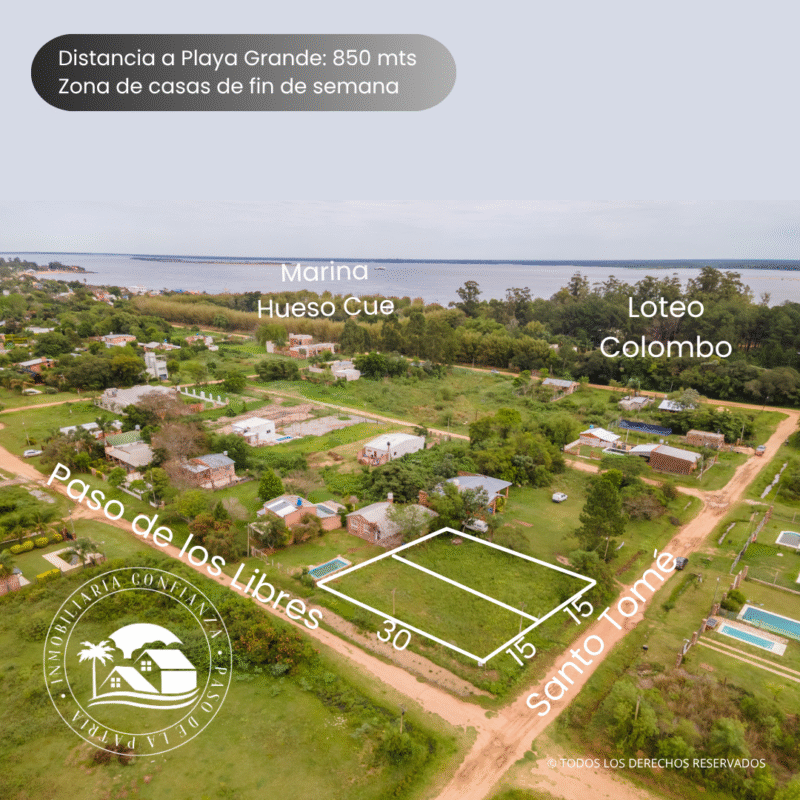 C.N° 128 y 129: Dos hermosos lotes cerca de Playa Grande