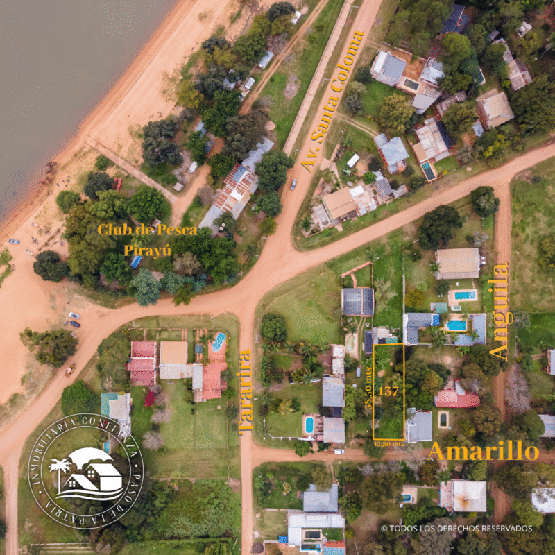 C.N° 137: Hermoso terreno cerquita del río