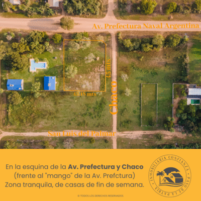 C.N° 151: Hermosa esquina sobre Av. Prefectura