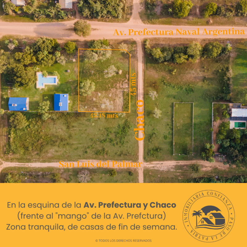 C.N° 151: Hermosa esquina sobre Av. Prefectura