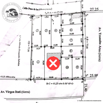 C.N° 199: Loteo "La Helena" Excelente ubicación