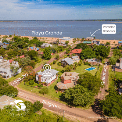 C.N° 3053: Hermosa casa en dos plantas a una cuadra de Playa Grande