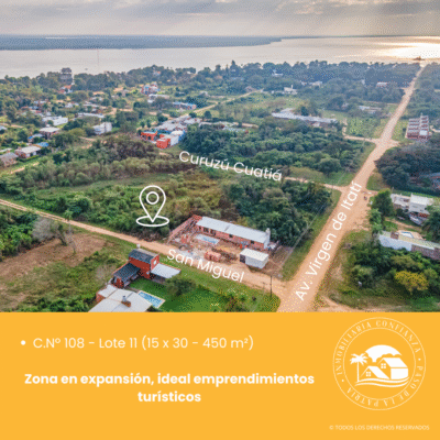 C.N° 108: Terreno zona kiosco "El Ángel"