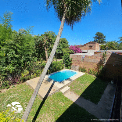 C.Nº 10 "La Gringa": Casa para 10 personas con piscina, a 270 mts de Playa Grande
