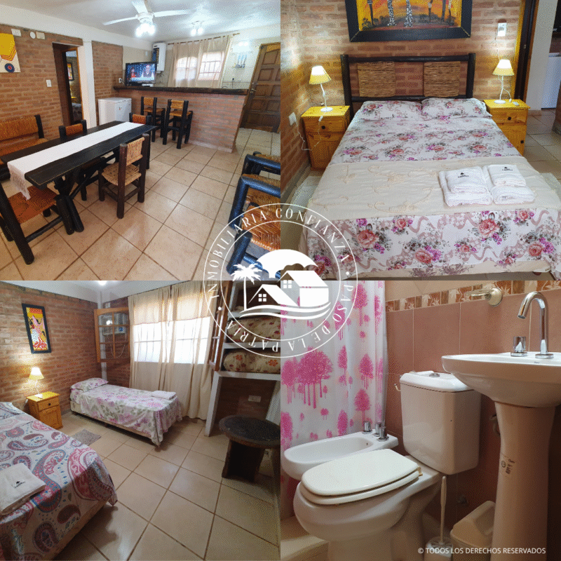 C:N° 18, 19, 20 y 21: Complejo Urunday, a 80 mts de la Playa