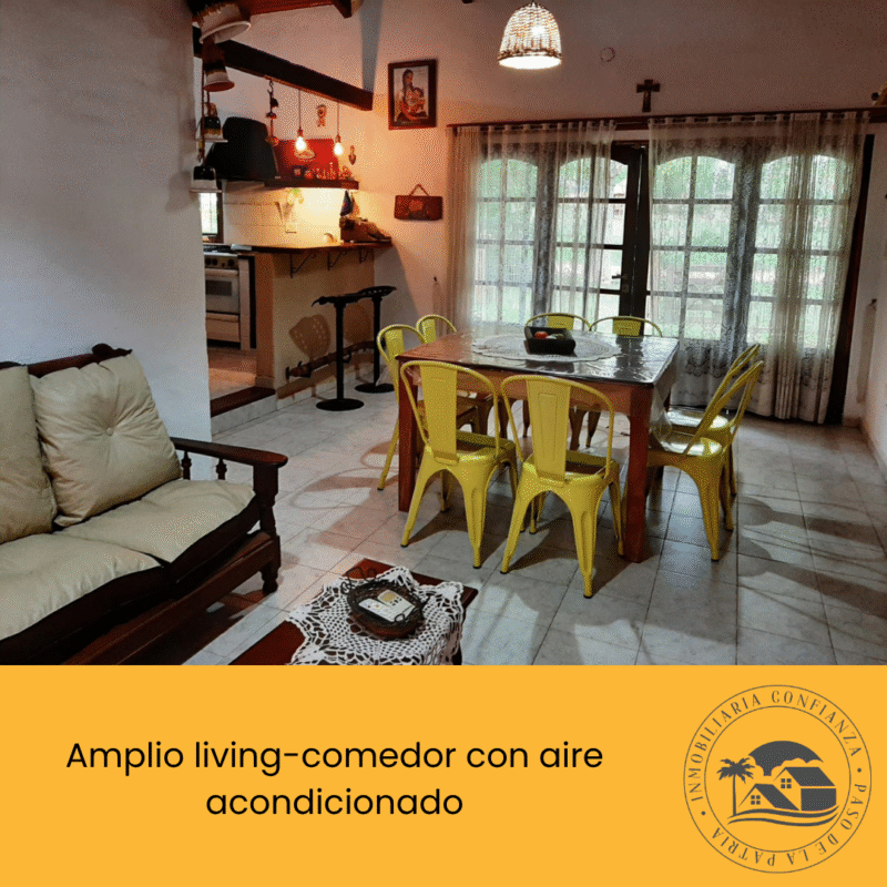 C.N° 37: Para 7 personas, con piscina