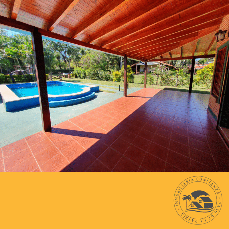 C.N° 45: Para 7 personas con piscina, a 400 mts de Playa Grande