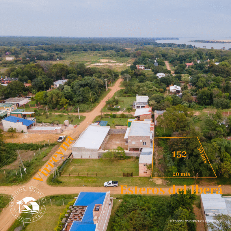 C.N° 152: Terreno a 300 mts del río, B° Pescadores