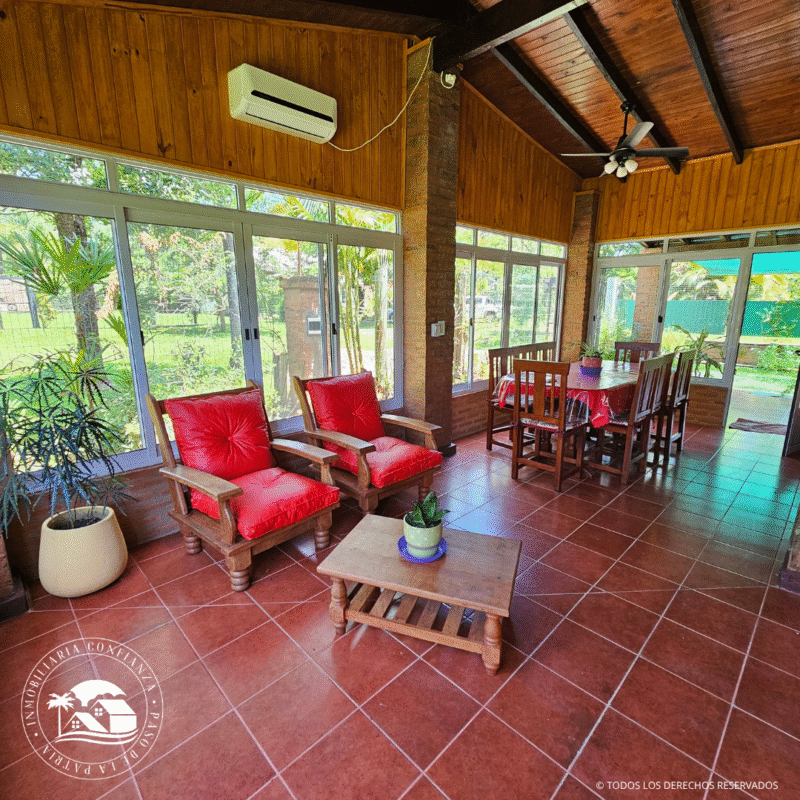 C.Nº 08: Para 8 personas con piscina - Jardín del Paso