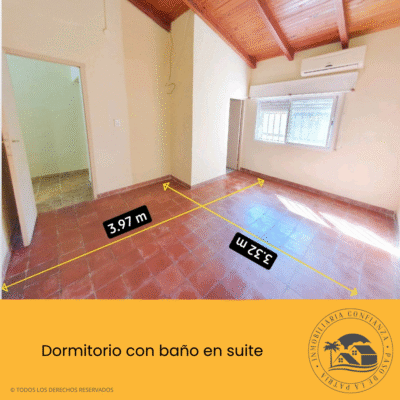 C.N° 3015: "Los Abuelos", Amplia y cerca de la Playa Grande