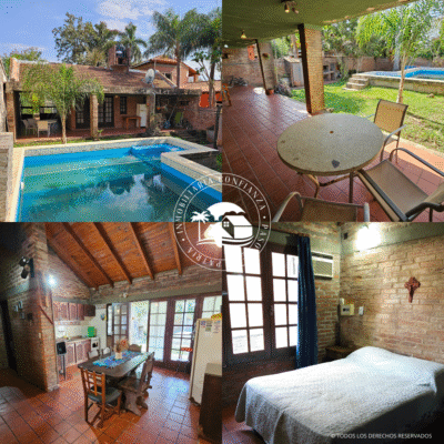 C.Nº 3023: Casa con pileta sobre asfalto