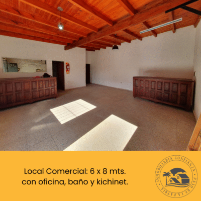 C.N° 4002: Local comercial con tinglados, sobre Importante Avenida