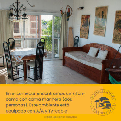 C.N° 32 y 33: Complejo de 2 unidades a 50 mts de Playa Grande