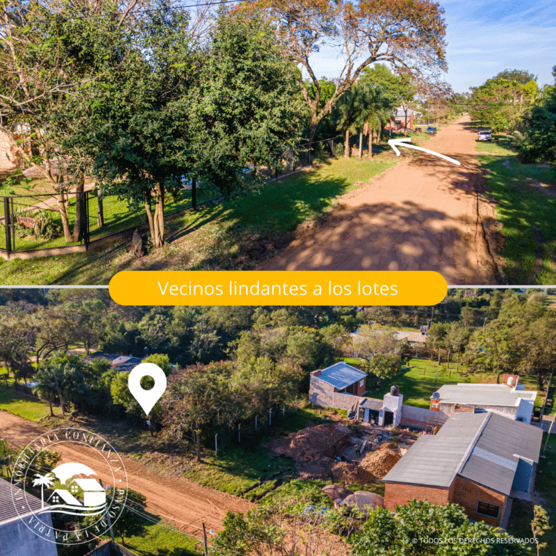 C.N° 165: Terrenos con linda arboleda