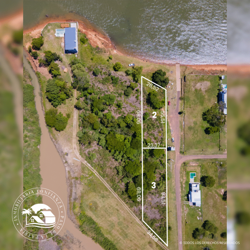 C.Nº 305: Terreno sobre el río