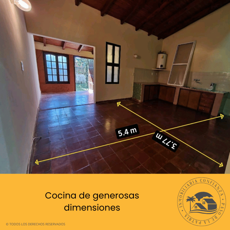 C.N° 3015: "Los Abuelos", Amplia y cerca de la Playa Grande