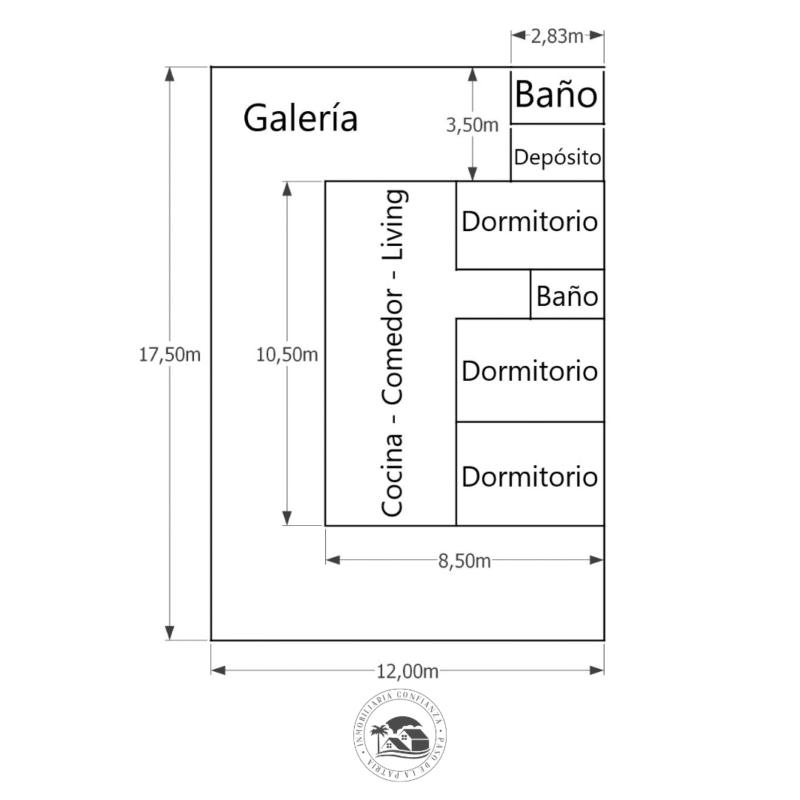 C.N° 3021: Casa sobre Ruta 12 en San Cosme