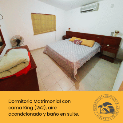 C.N° 45: Para 7 personas con piscina, a 400 mts de Playa Grande