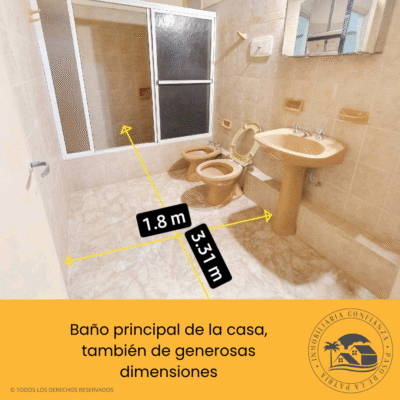 C.N° 3015: "Los Abuelos", Amplia y cerca de la Playa Grande