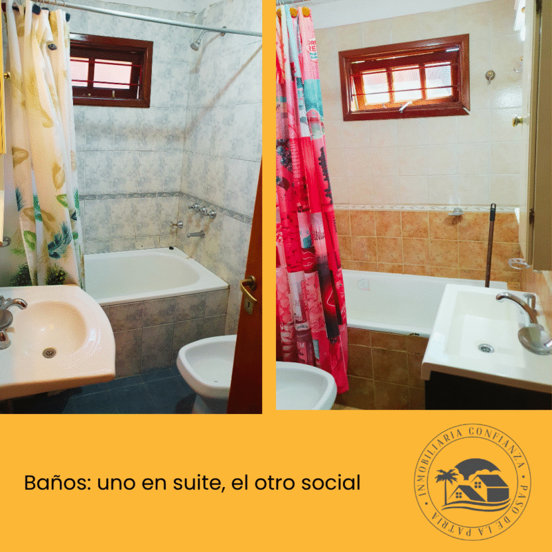 C.N° 45: Para 7 personas con piscina, a 400 mts de Playa Grande