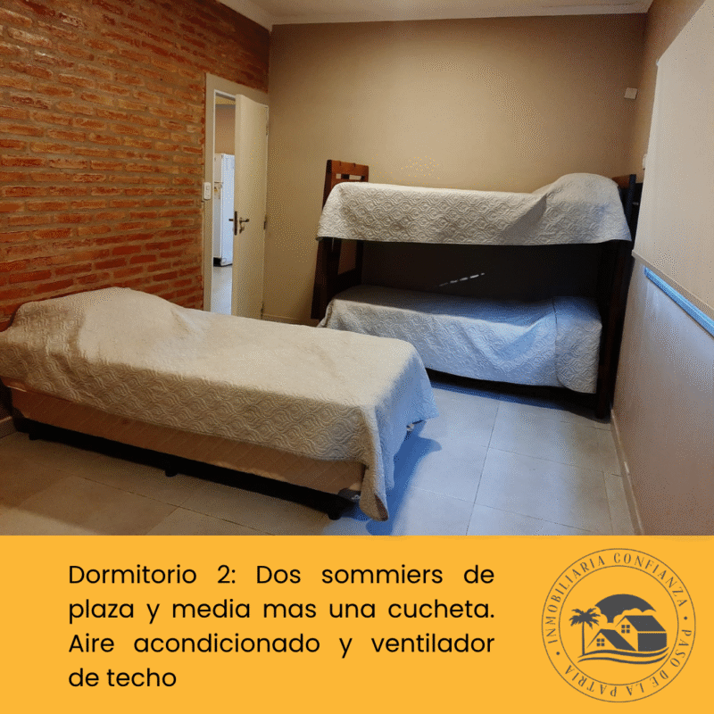 C.N° 73, 74 y 75: Complejo "EY", 3 unidades para 6 personas, con piscina compartida