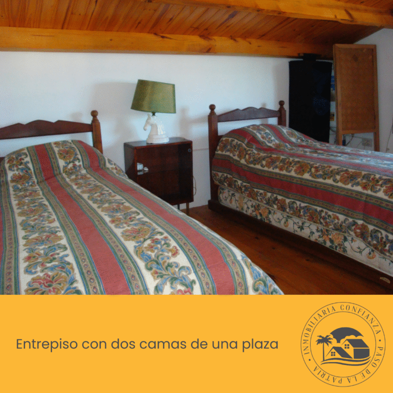 C.Nº 32 y 33: Duplex para 6 personas a 50 mts de Playa Grande