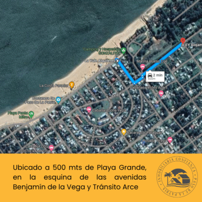 C.N° 73, 74 y 75: Complejo "EY", 3 unidades para 6 personas, con piscina compartida