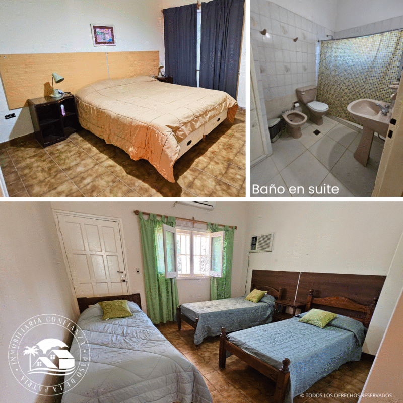 C.Nº 01: El Timón, para 11 personas con piscina, sobre el río