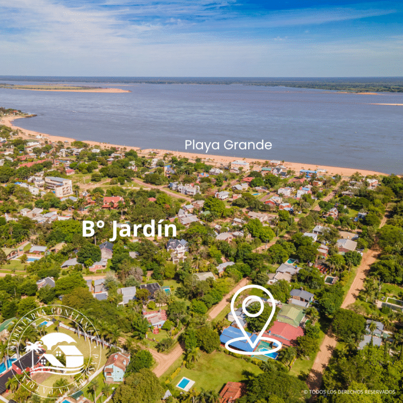 C.N° 3045: Hermosa casa en B° Jardín a 350 mts de Playa Grande