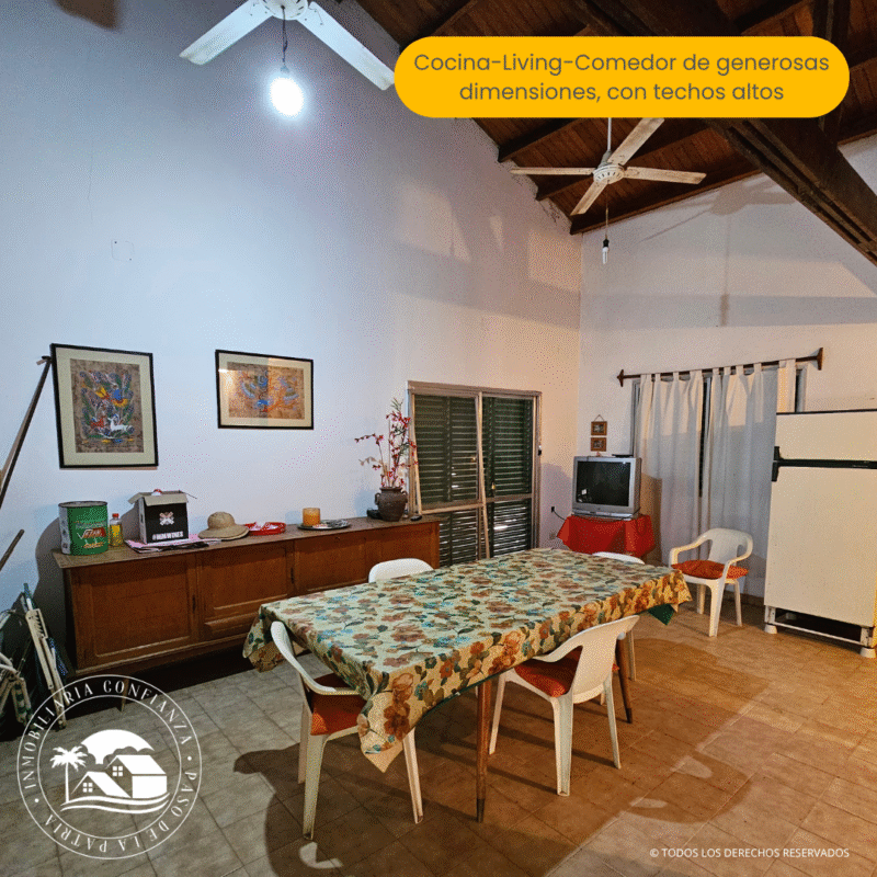 C.N° 3036: Casa con GRAN terreno en B° Chaqueños