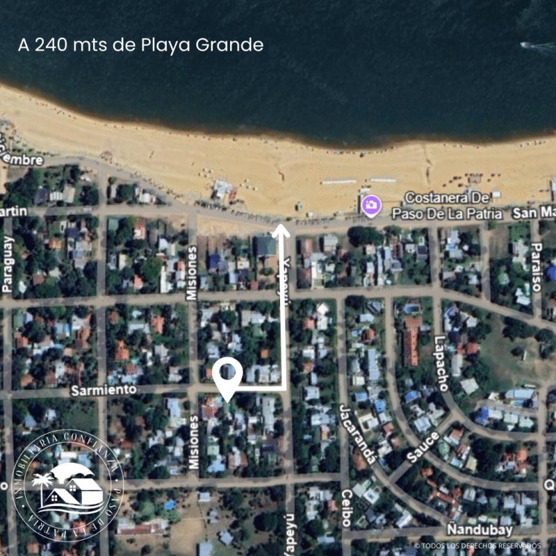 C.N° 17 "Serendipia": Hermosa casa para 8 personas, con pileta y muy cerca de la playa