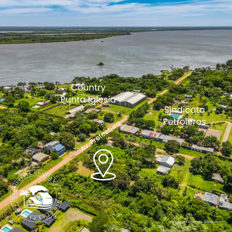 C.N° 308: Terreno en Punta Iglesia, a 400 mts del río