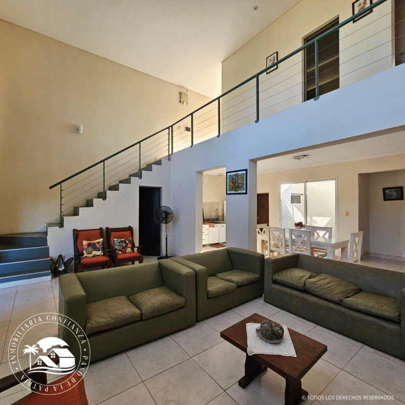 C.N° 12: Modernos duplexs para 8 personas con piscina y muy cerca de Playa Grande