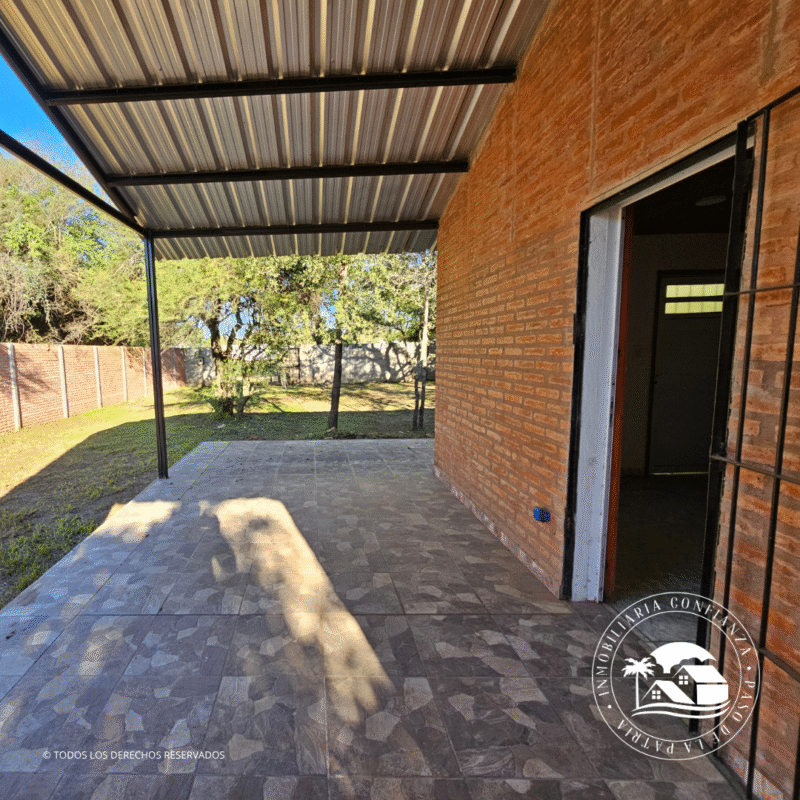 C.N° 3056: Casa a estrenar de dos dormitorios